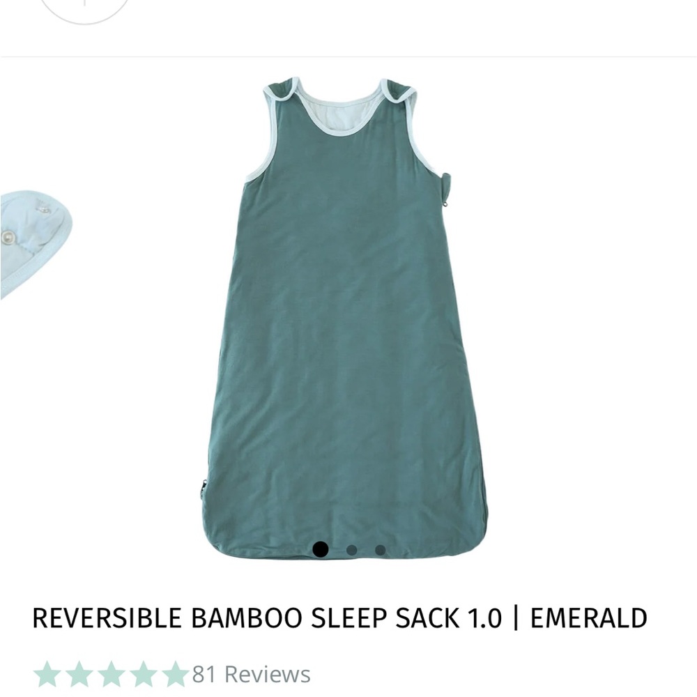 New without tags Caden Lane Bamboo reversible sleep sack